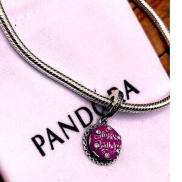 Pandora Happy Birthday Charm Make a wish - Picture 3 of 4